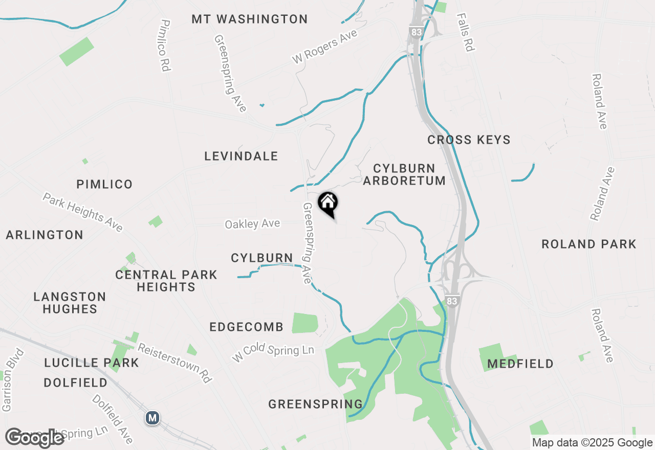 Map of 2374 Nutmeg Terrace, Baltimore, MD 21209
