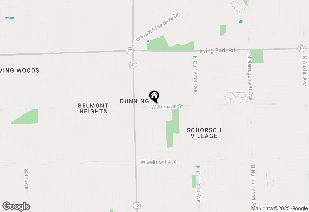 Map of 7100 W Addison Street, Chicago, IL 60634