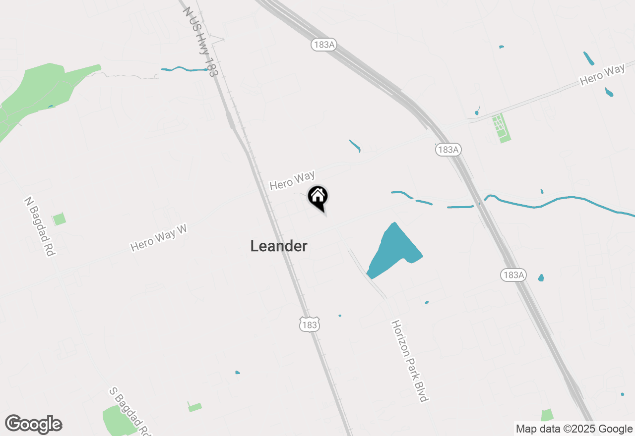 Map of 312 La Escalera Dr, Leander, TX 78641