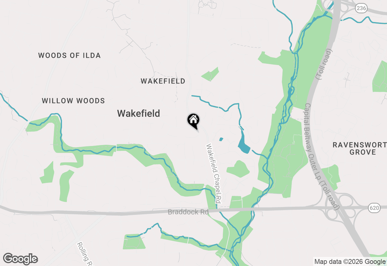 Map of 4804 King Richard Drive, Annandale, VA 22003