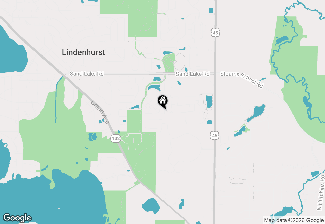 Map of 817 Blue Spruce Court, Lindenhurst, IL 60046