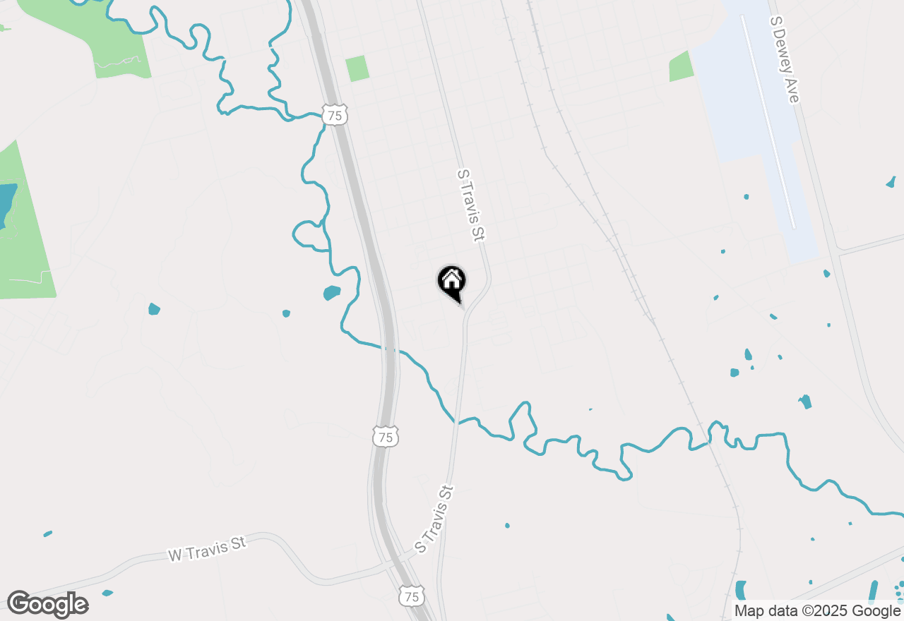 Map of 2010-2022A S Crockett Street, Sherman, TX 75090