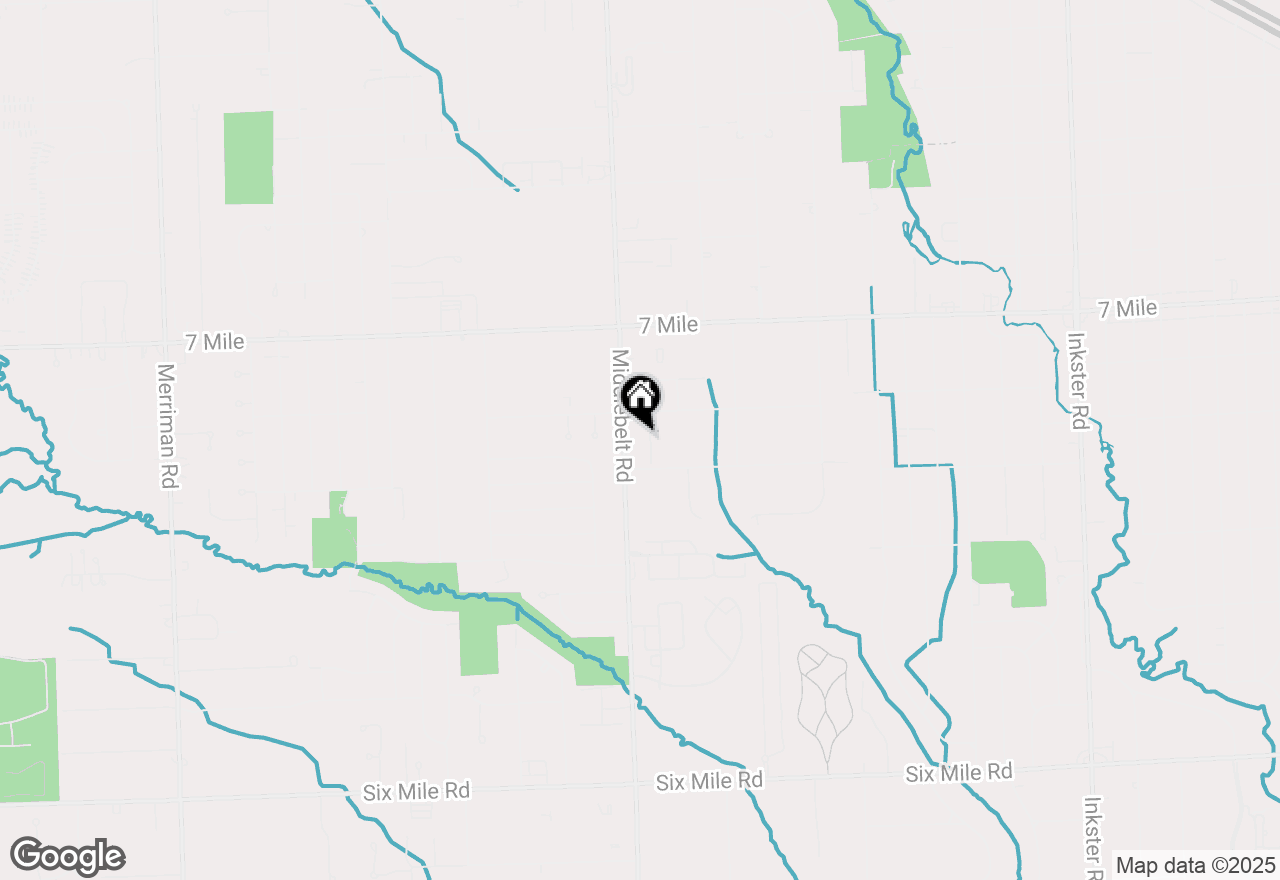 Map of 18768 Middlebelt Road, Livonia, MI 48152