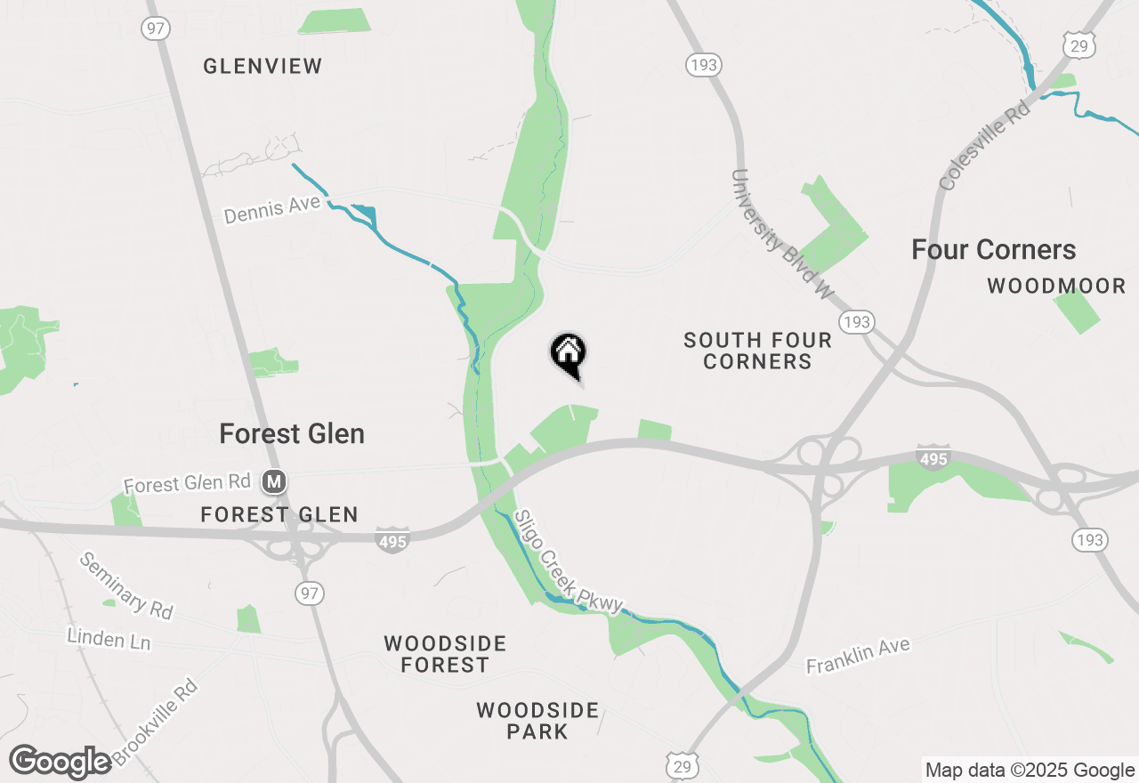 Map of 10002 Reddick Drive, Silver Spring, MD 20901