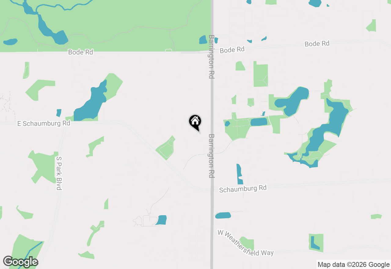 Map of 391 Hunterdon Court #4391A, Schaumburg, IL 60194