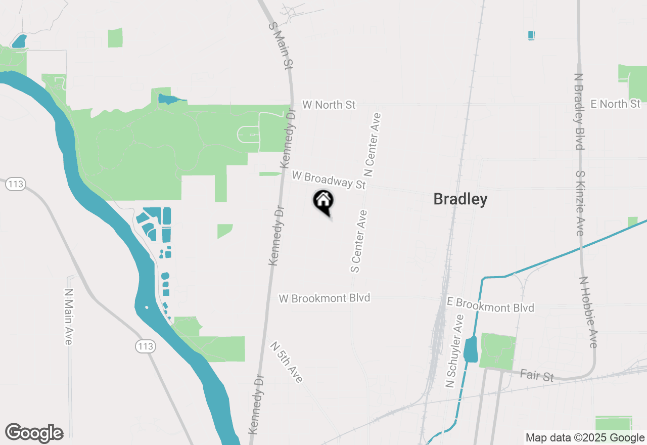 Map of 311 S Cleveland Avenue, Bradley, IL 60915