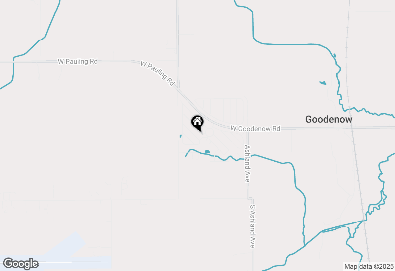 Map of 24 Cynthia Lane, Beecher, IL 60401