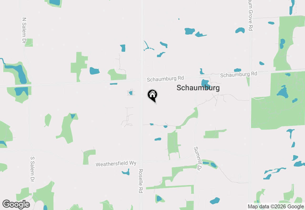 Map of 25 Superior Court #L2, Schaumburg, IL 60193