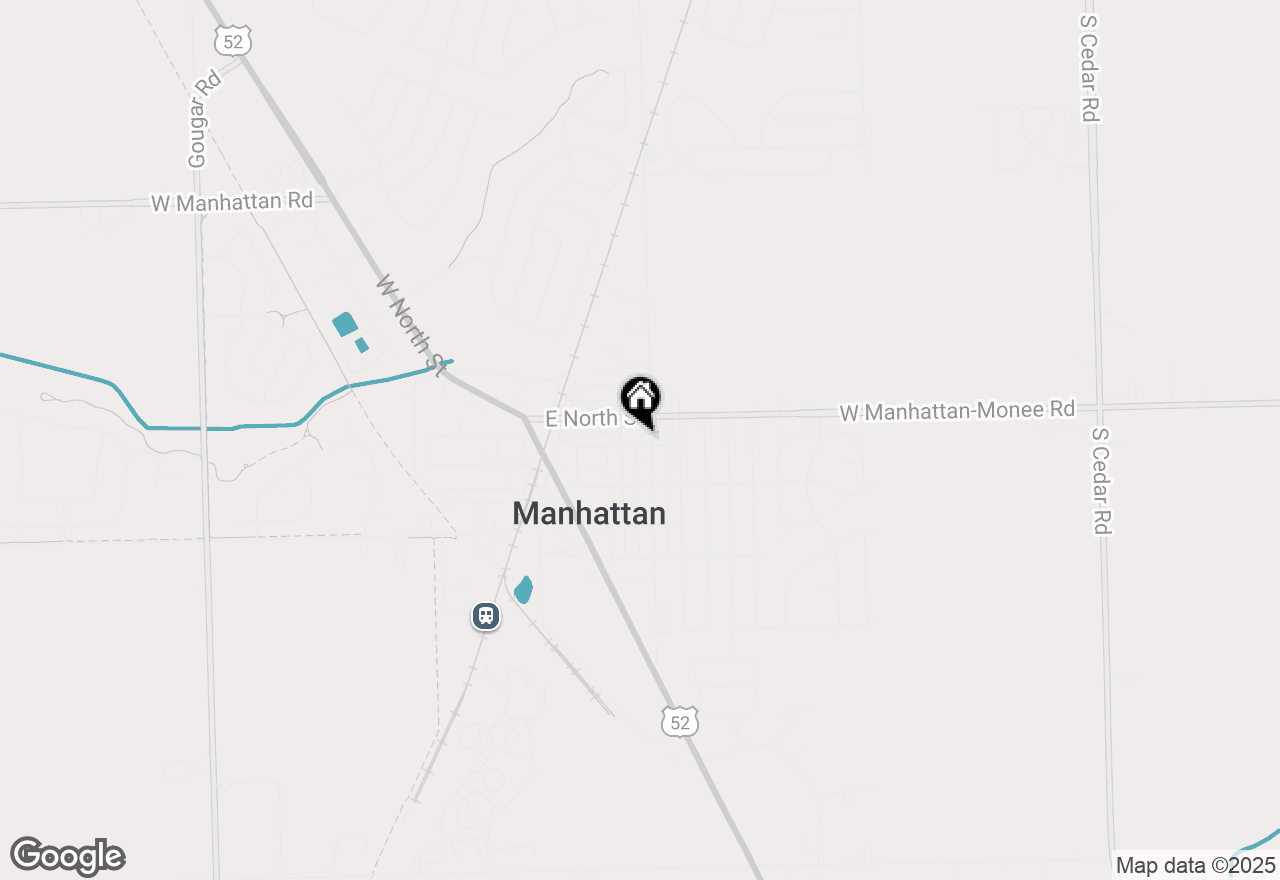 Map of 340 Jessie Street, Manhattan, IL 60442