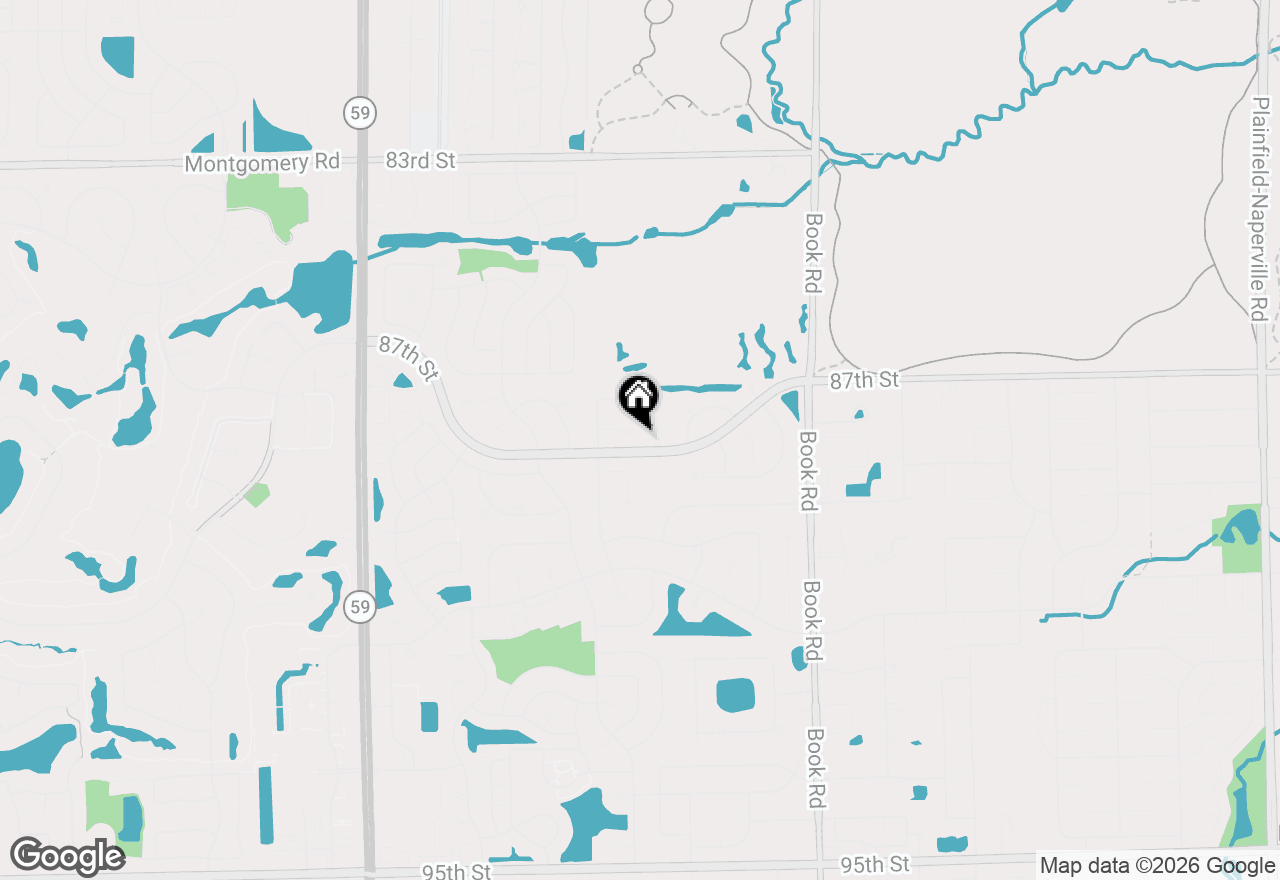 Map of 2404 Shaker Court, Naperville, IL 60564