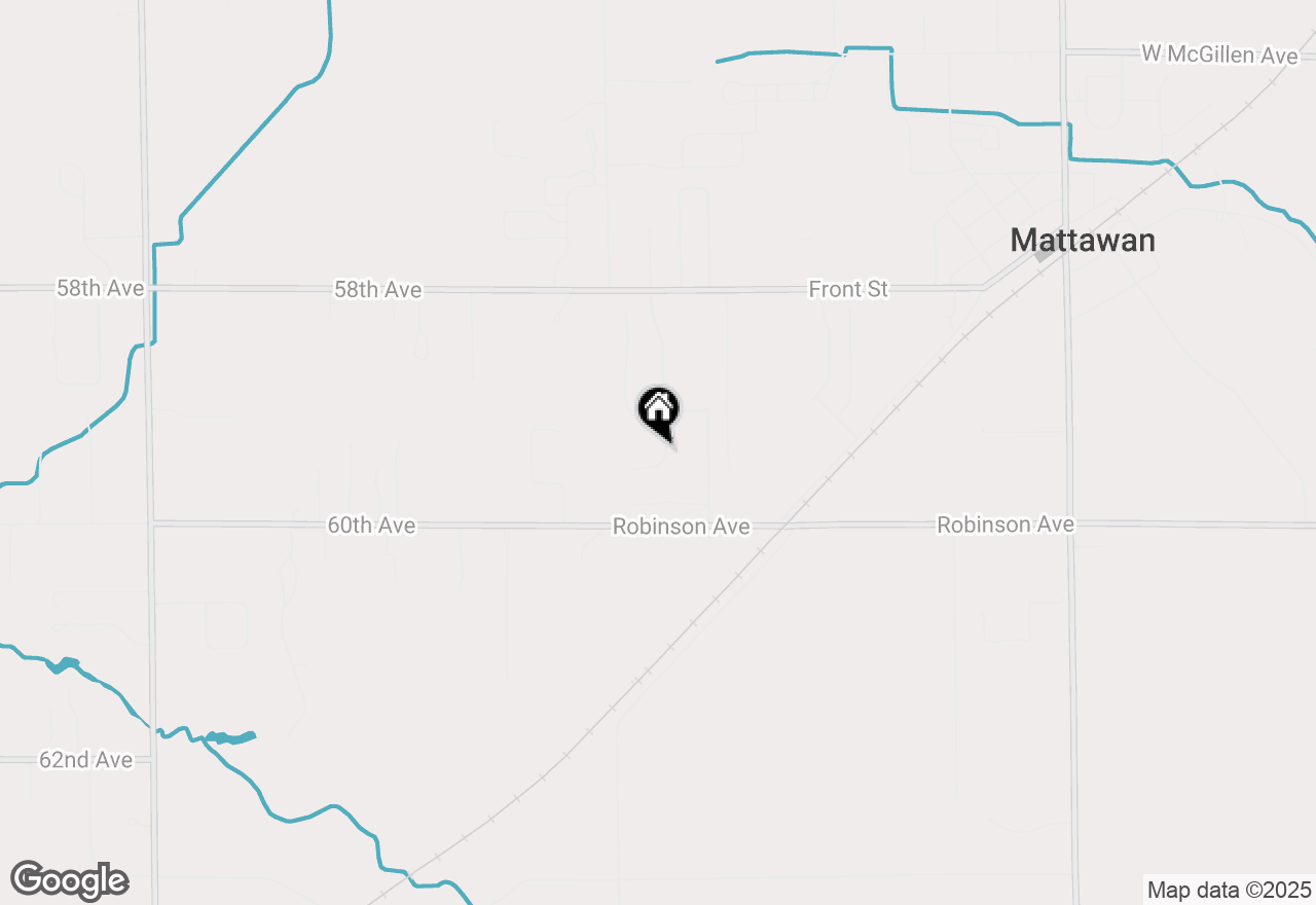 Map of 59376 Silvergrass Avenue, Mattawan, MI 49071