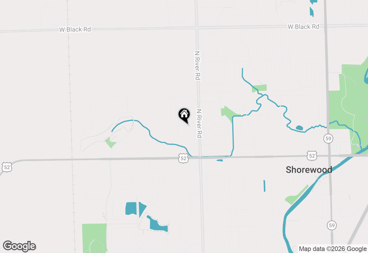 Map of 301 Savoy Drive, Shorewood, IL 60404