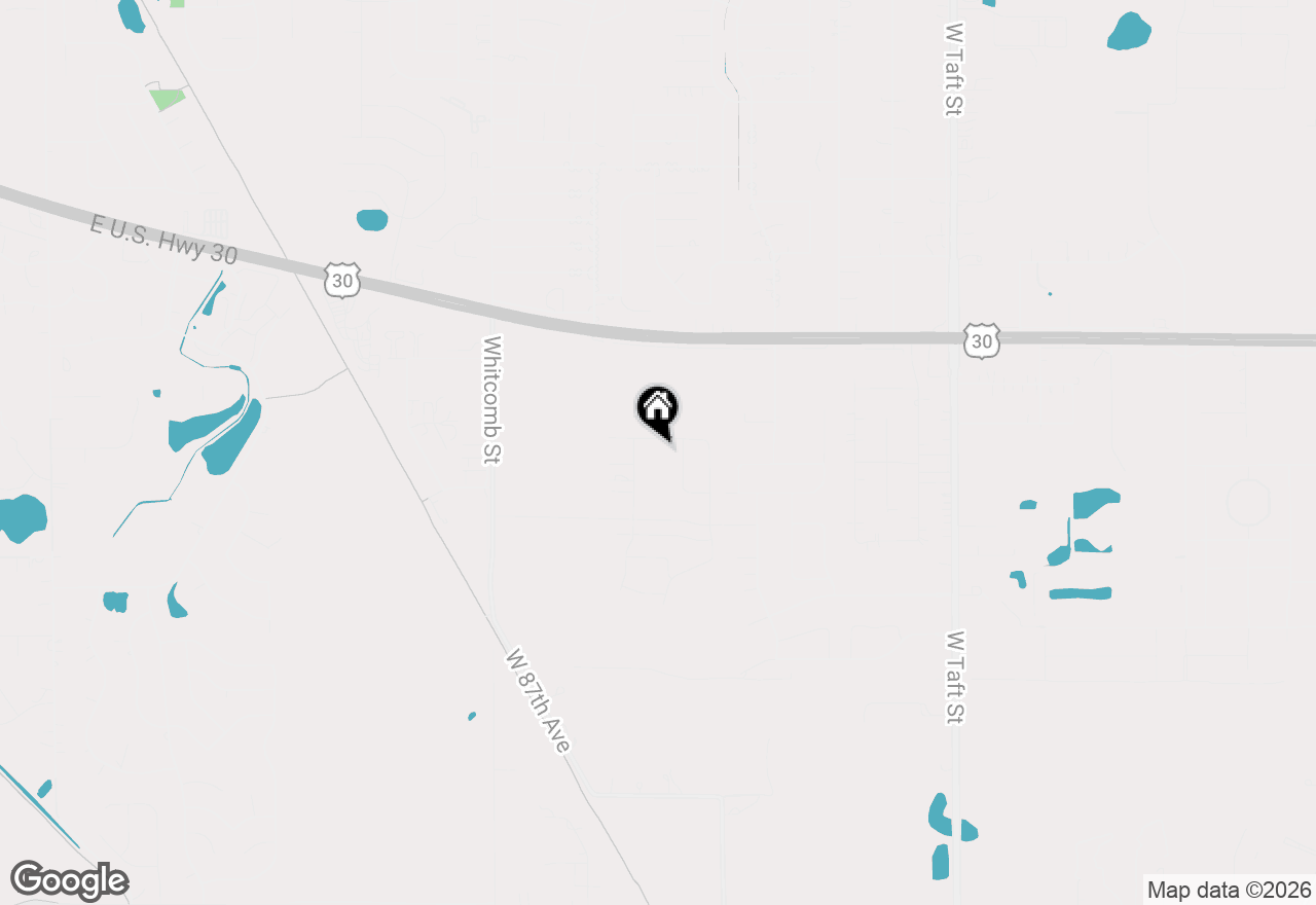 Map of 3029 W 82nd Place, Merrillville, IN 46410