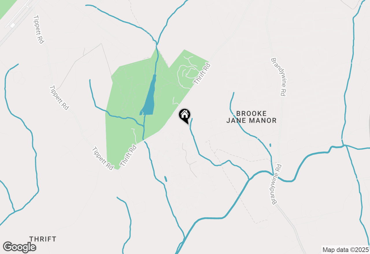 Map of 11400 Cosca Park Place, Clinton, MD 20735