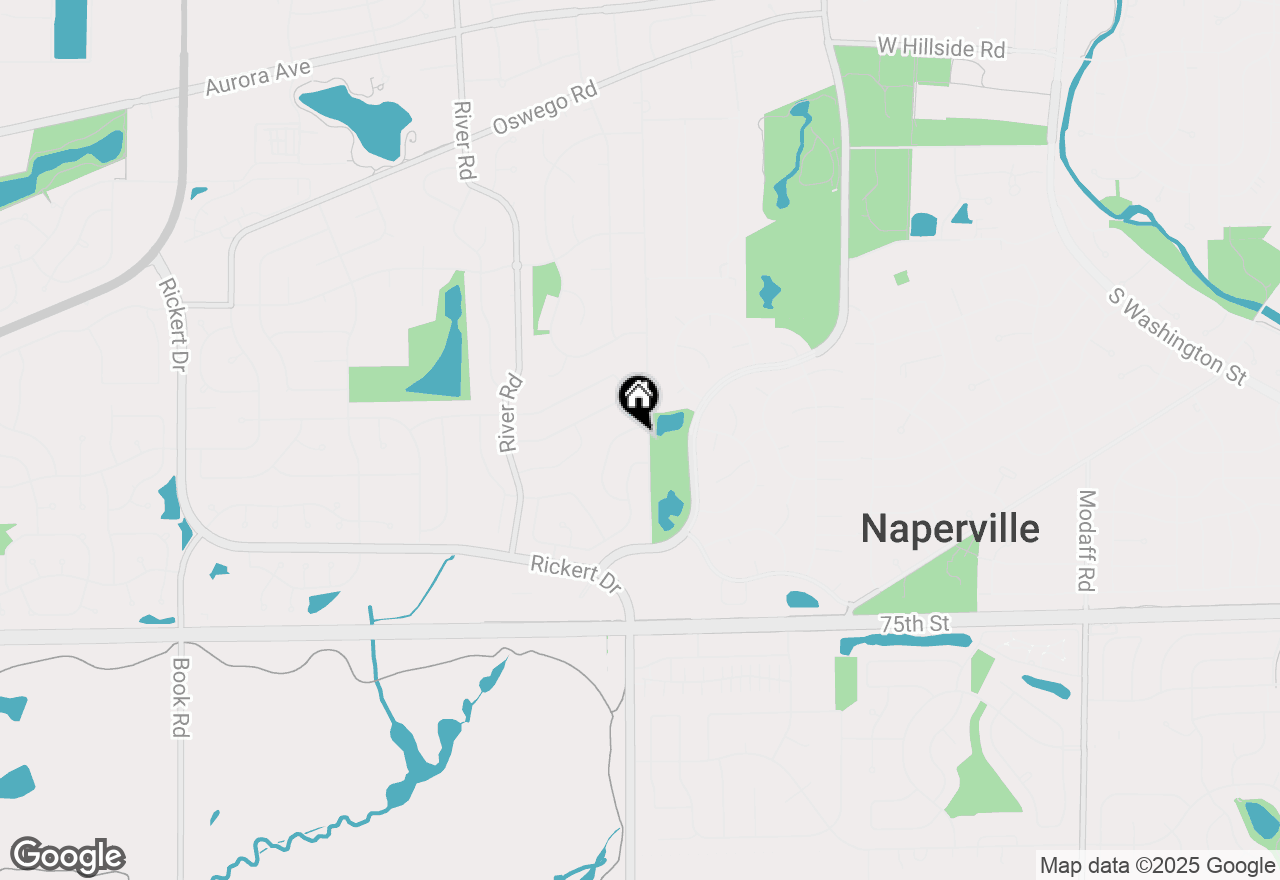 Map of 902 Heathrow Lane, Naperville, IL 60540
