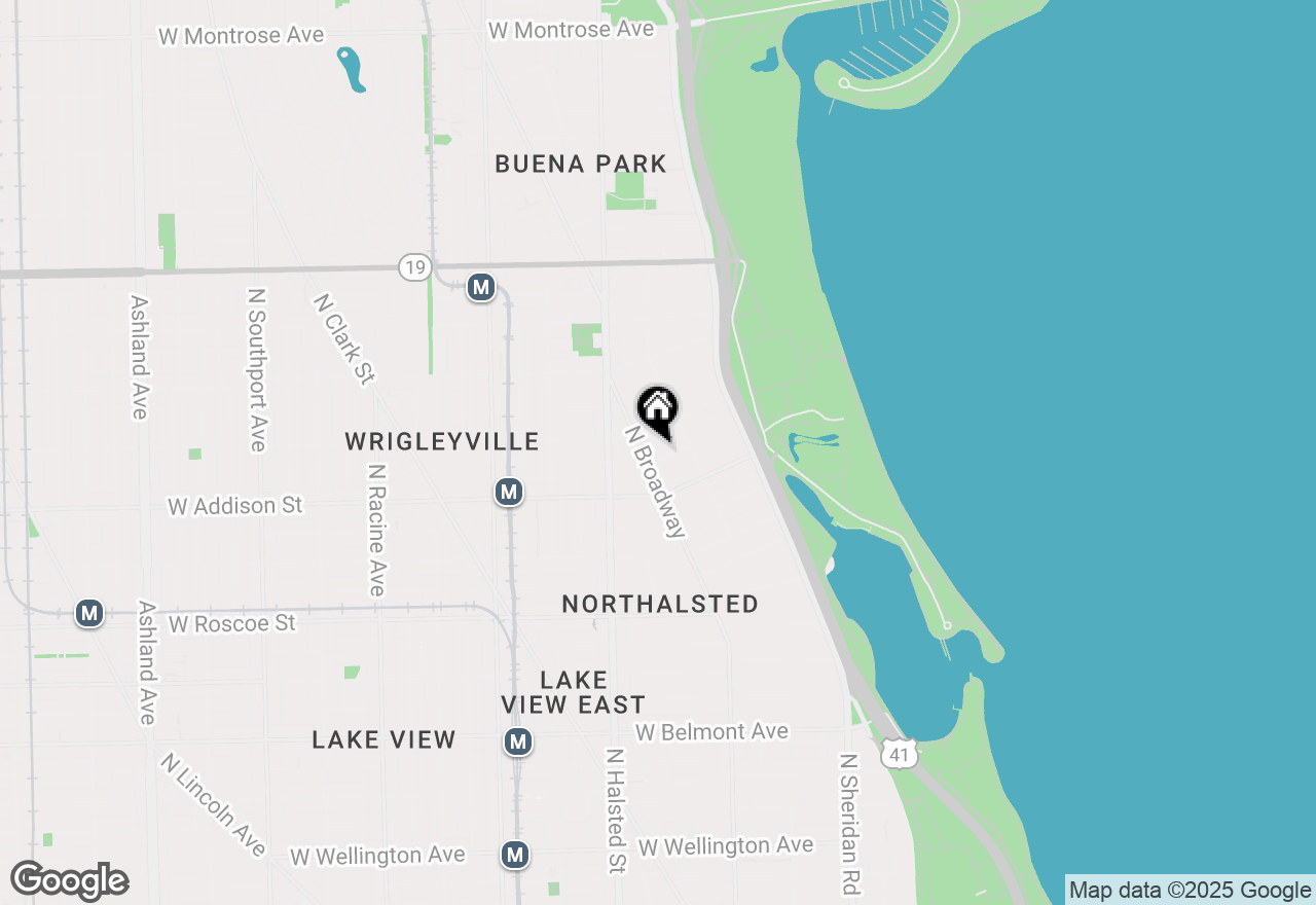 Map of 630 W Patterson Avenue #G, Chicago, IL 60613