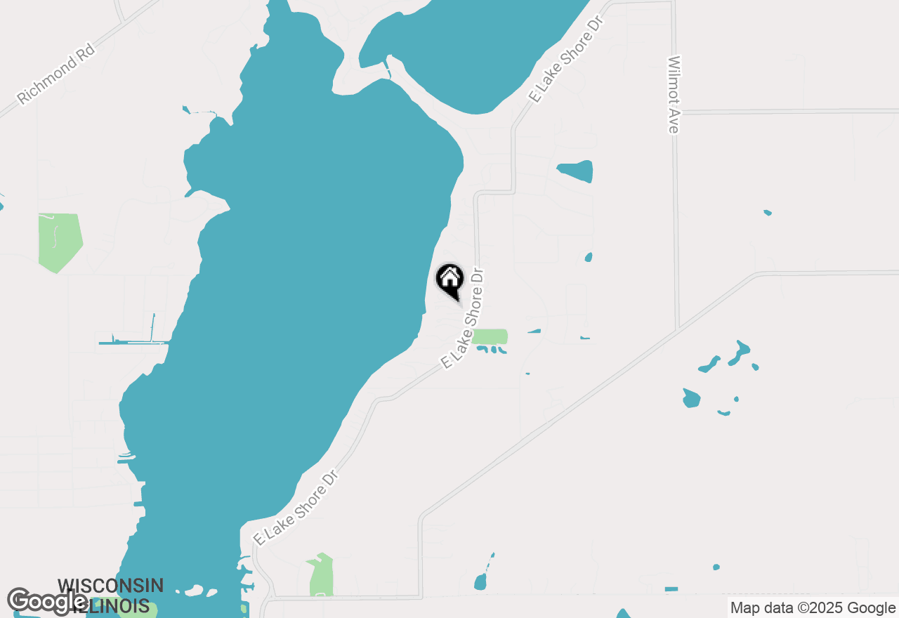 Map of 2129 E Lake Shore Dr #2133, Twin Lakes, WI 53181