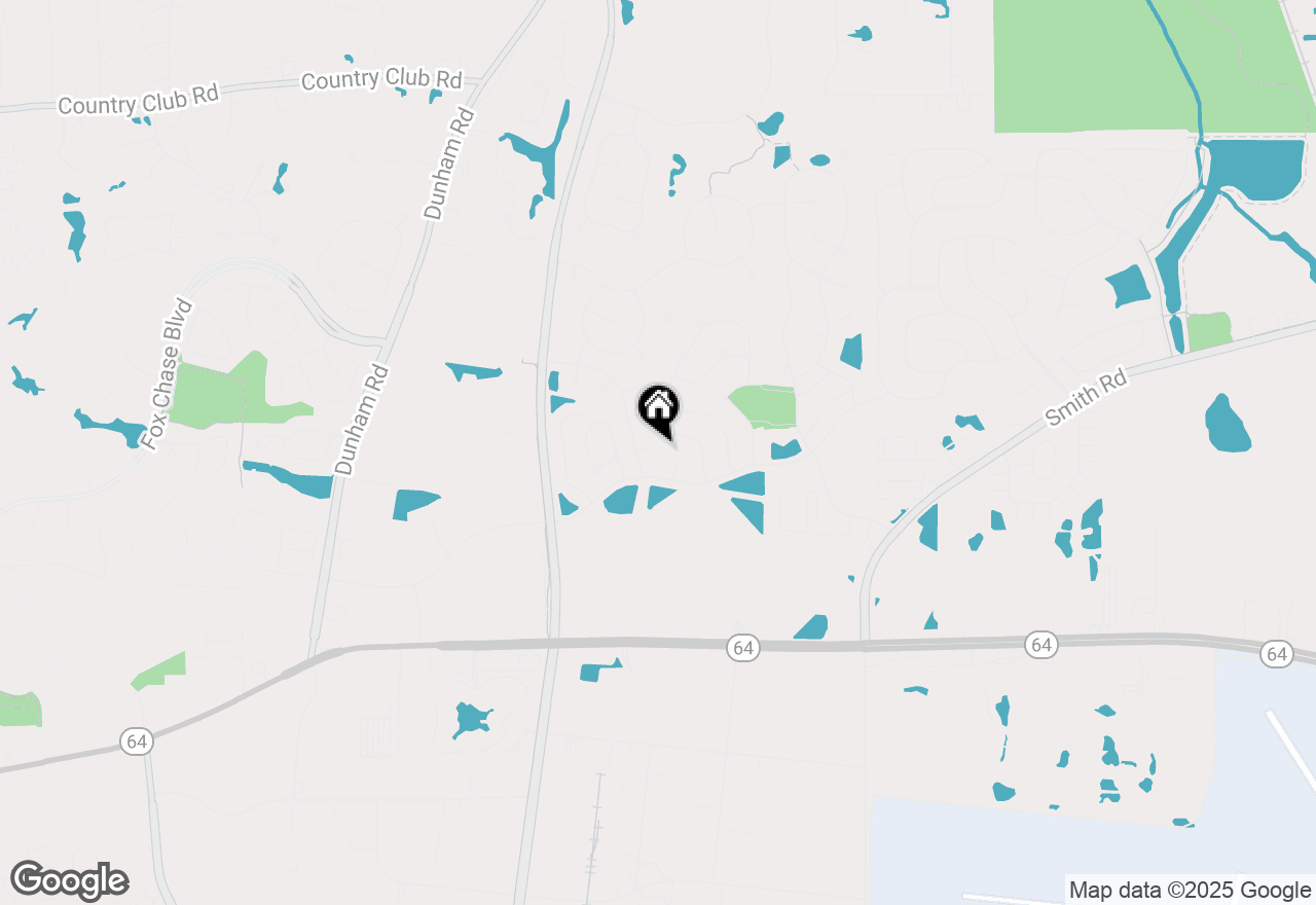 Map of 3105 Blackhawk Court, St. Charles, IL 60174