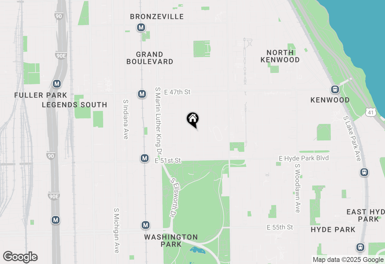 Map of 4918 S Saint Lawrence Avenue #3, Chicago, IL 60615