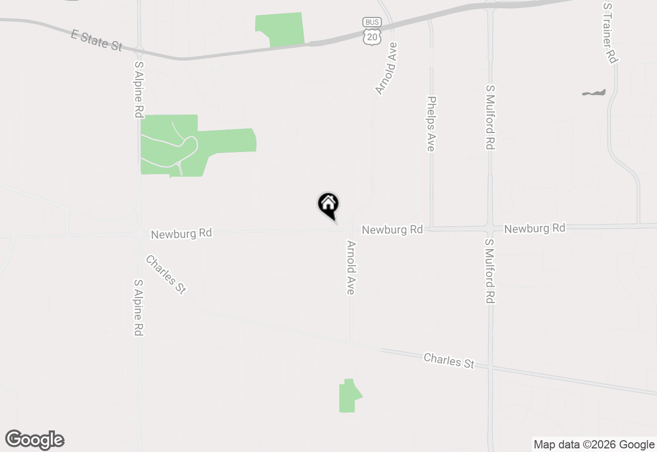 Map of 5015 Valentine Place, Rockford, IL 61108