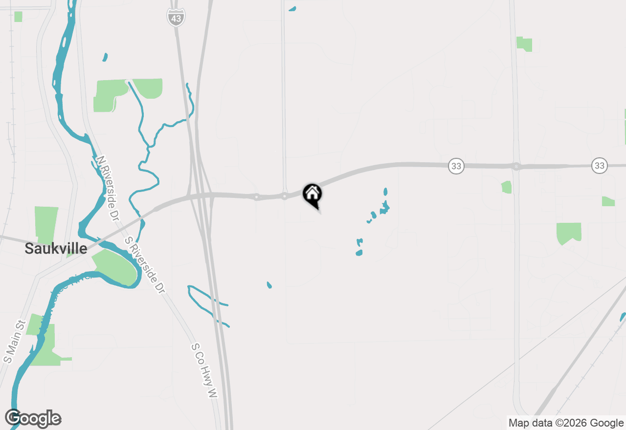 Map of 2658 Northwoods Ln, Port Washington, WI 53074