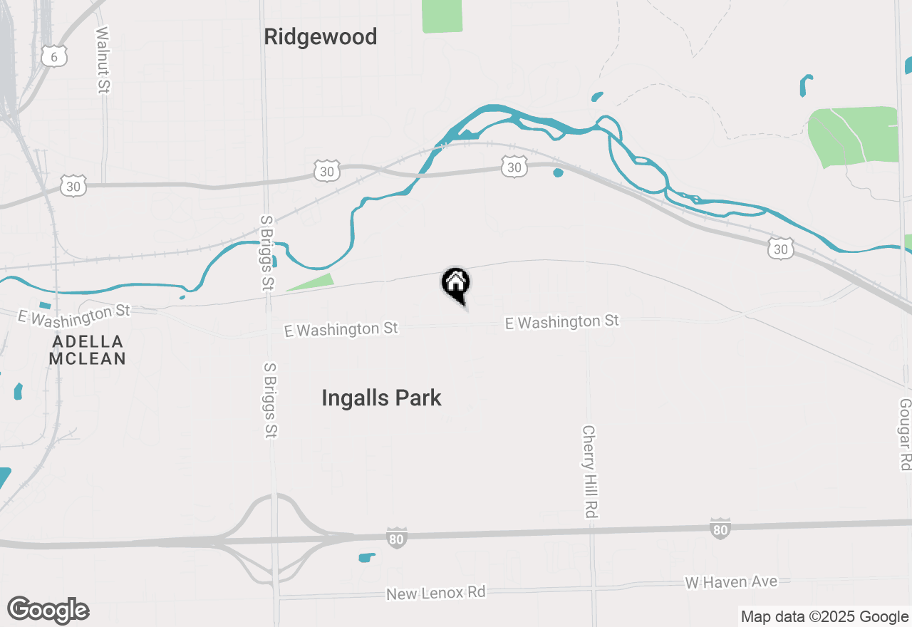 Map of 24 Ne Circle Drive, Joliet, IL 60433