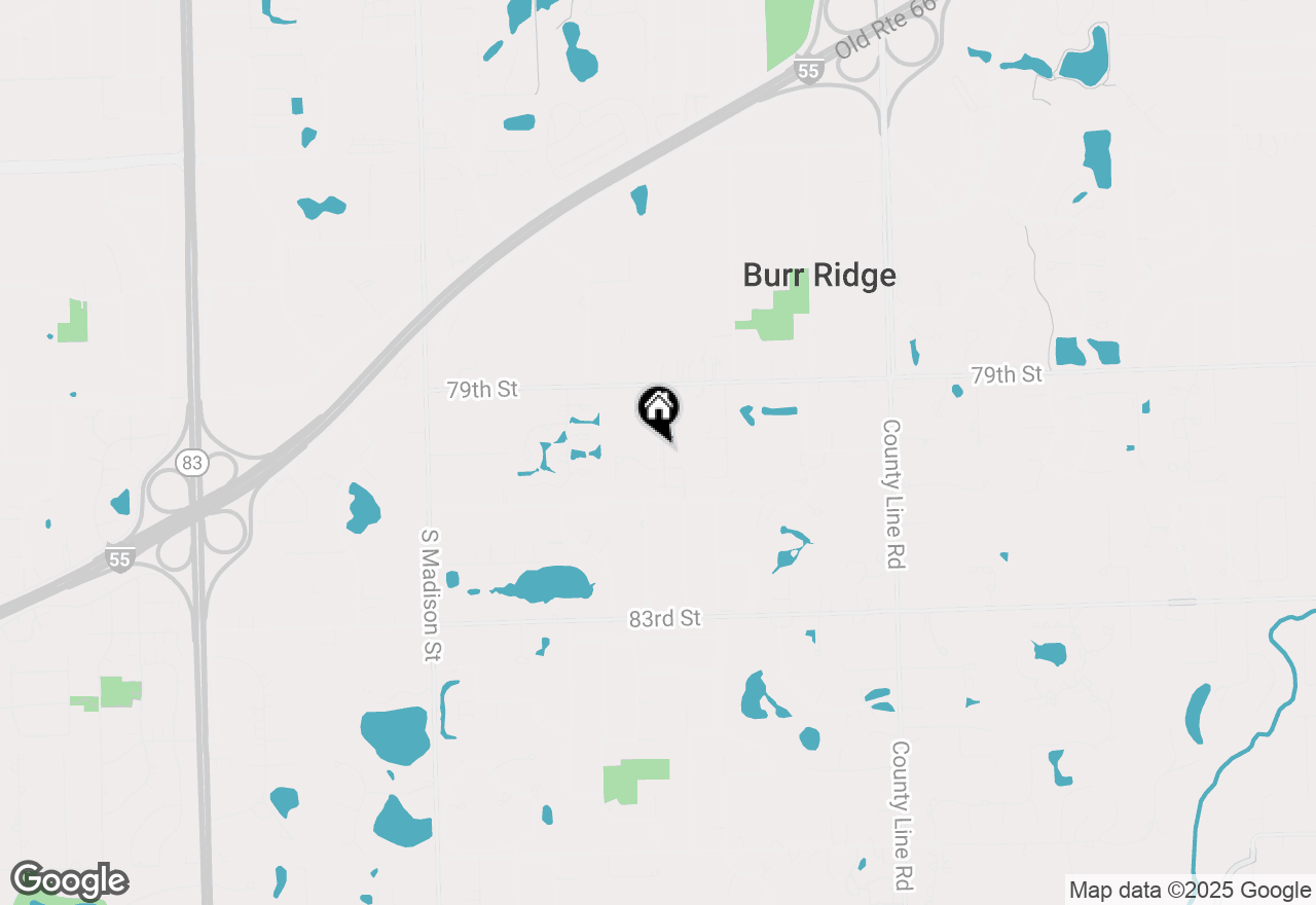 Map of 7978 S Garfield Avenue #206, Burr Ridge, IL 60527