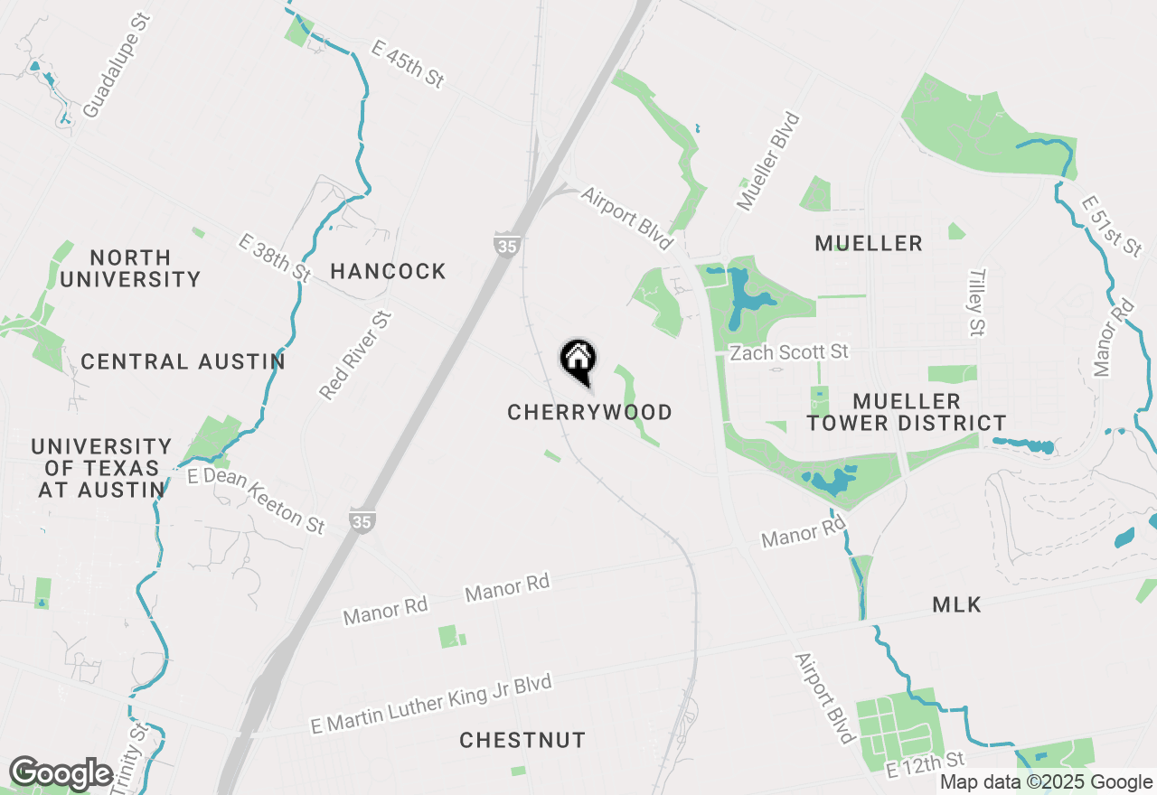 Map of 3811 Maplewood Ave #A, Austin, TX 78722