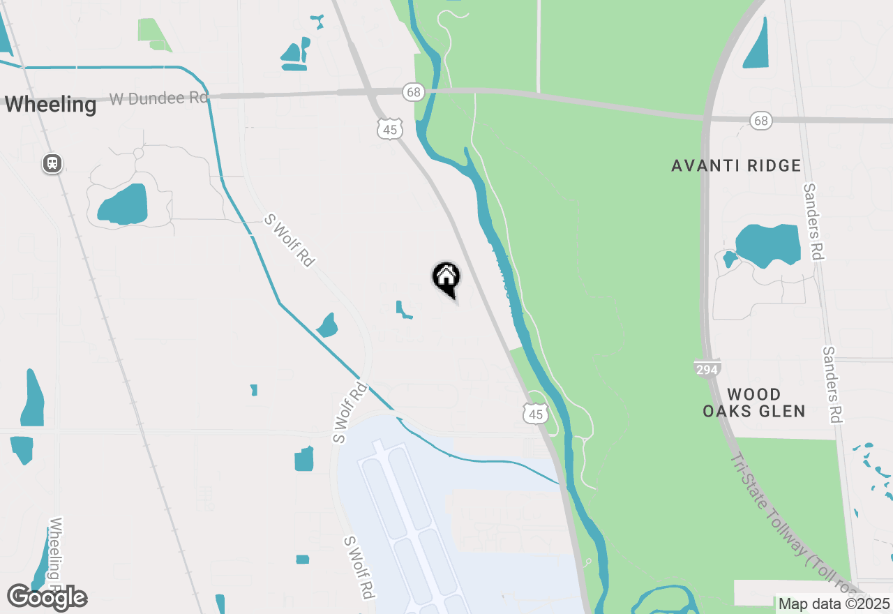 Map of 481 Prestwick Lane, Wheeling, IL 60090