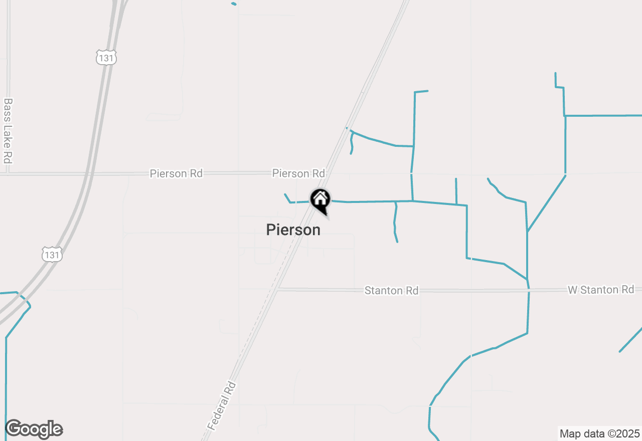 Map of 50 Lane Street, Pierson, MI 49339