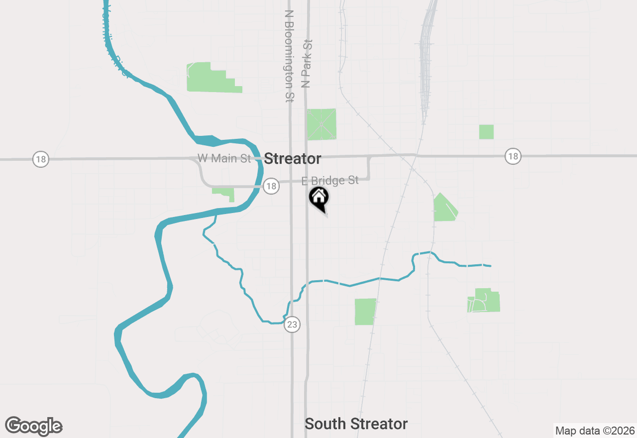 Map of 314 S Monroe Street, Streator, IL 61364