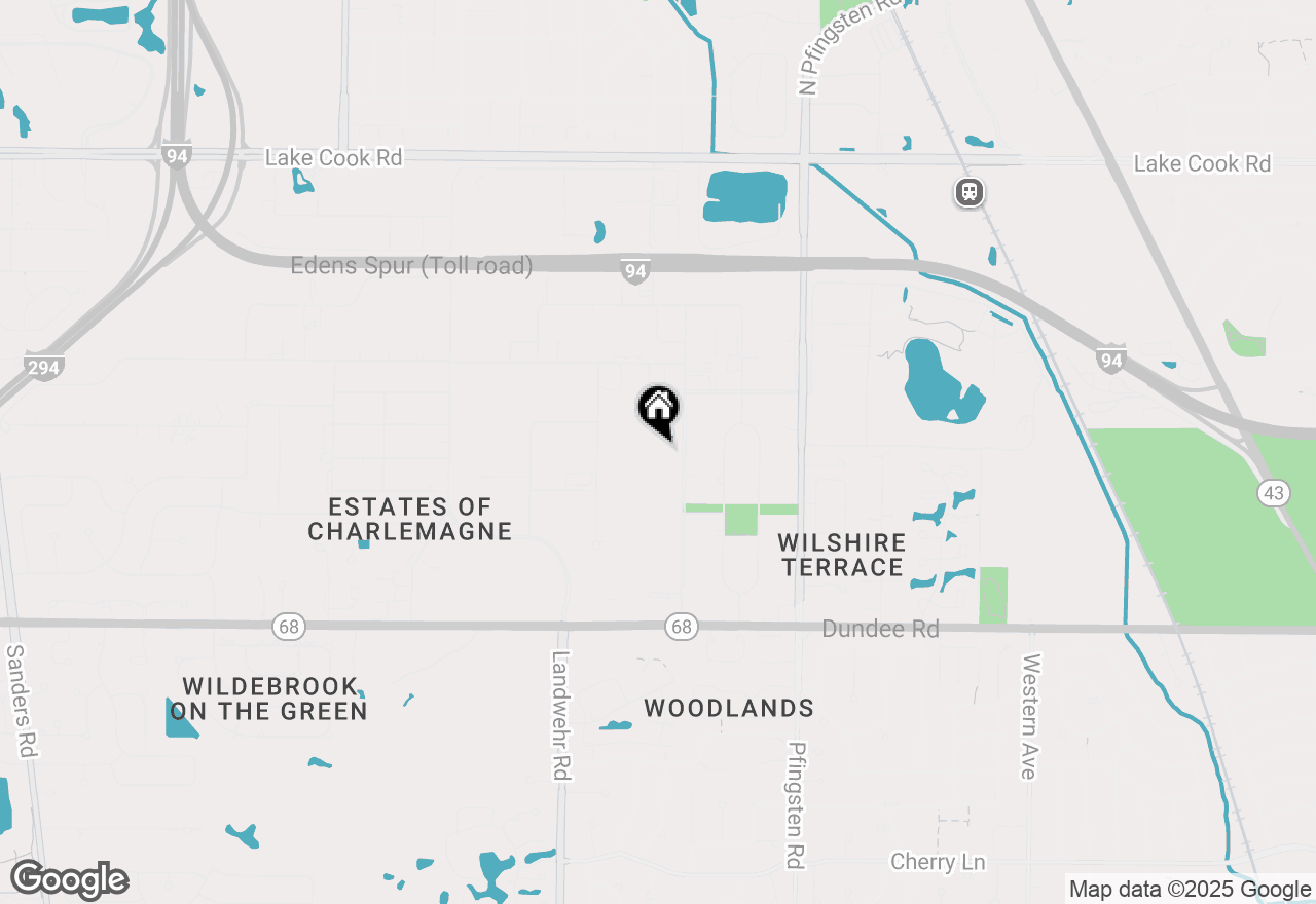 Map of 640 Anthony Trail, Northbrook, IL 60062