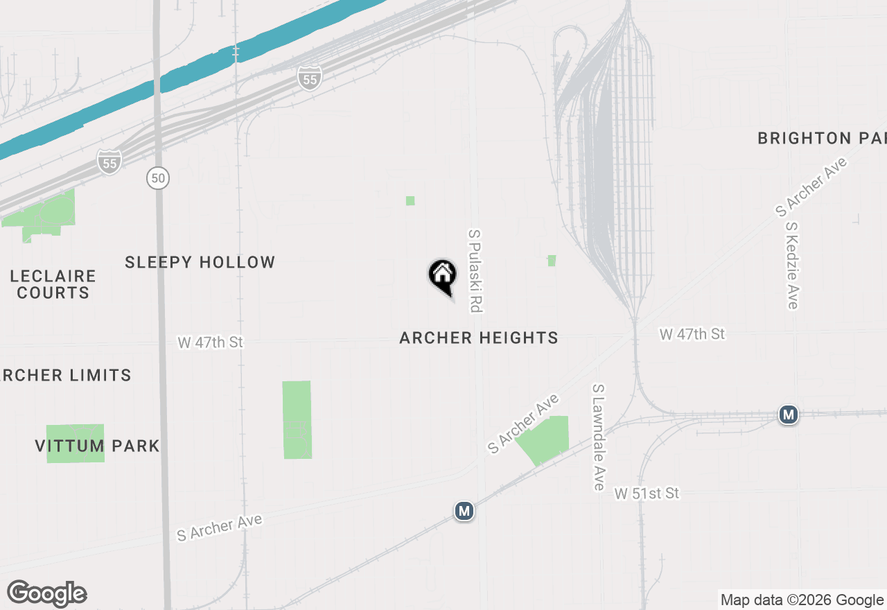 Map of 4607 S Karlov Avenue, Chicago, IL 60632