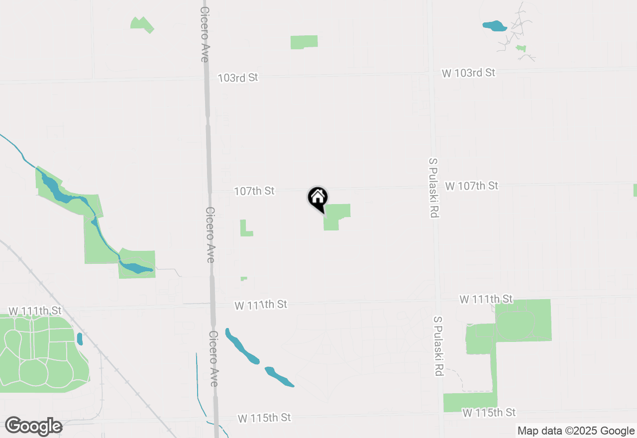 Map of 10800 S Kostner Avenue, Oak Lawn, IL 60453