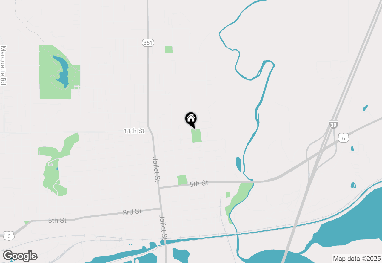 Map of 0 Laharpe Street, Lasalle, IL 61301