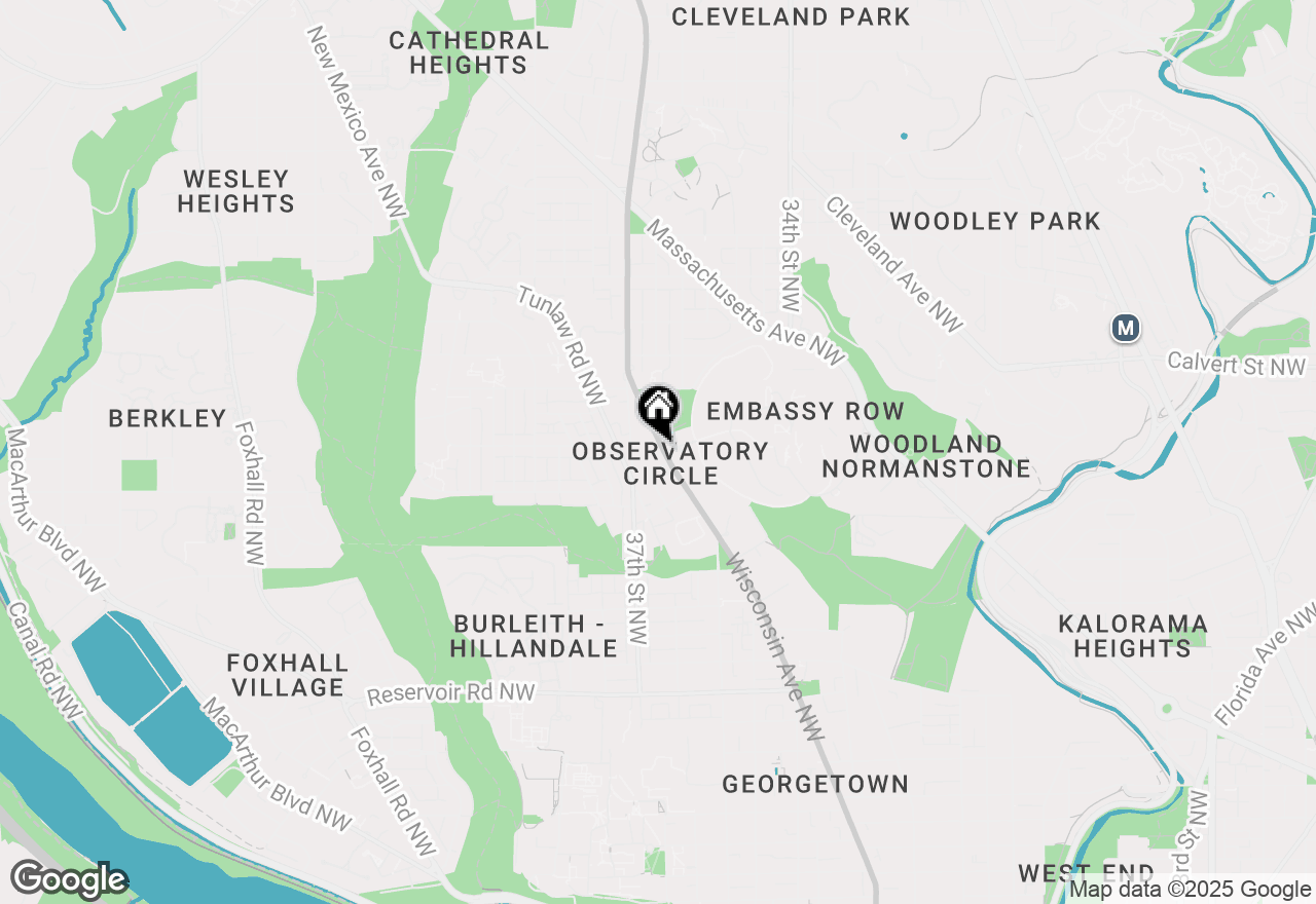 Map of 2320 Wisconsin Avenue Nw #109, Washington, DC 20007