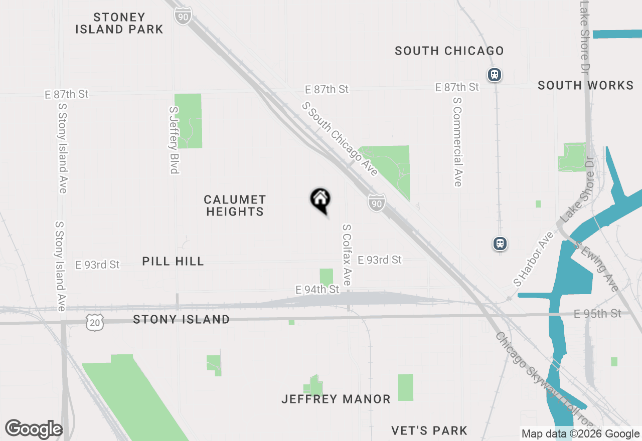 Map of 9137 S Essex Avenue, Chicago, IL 60617