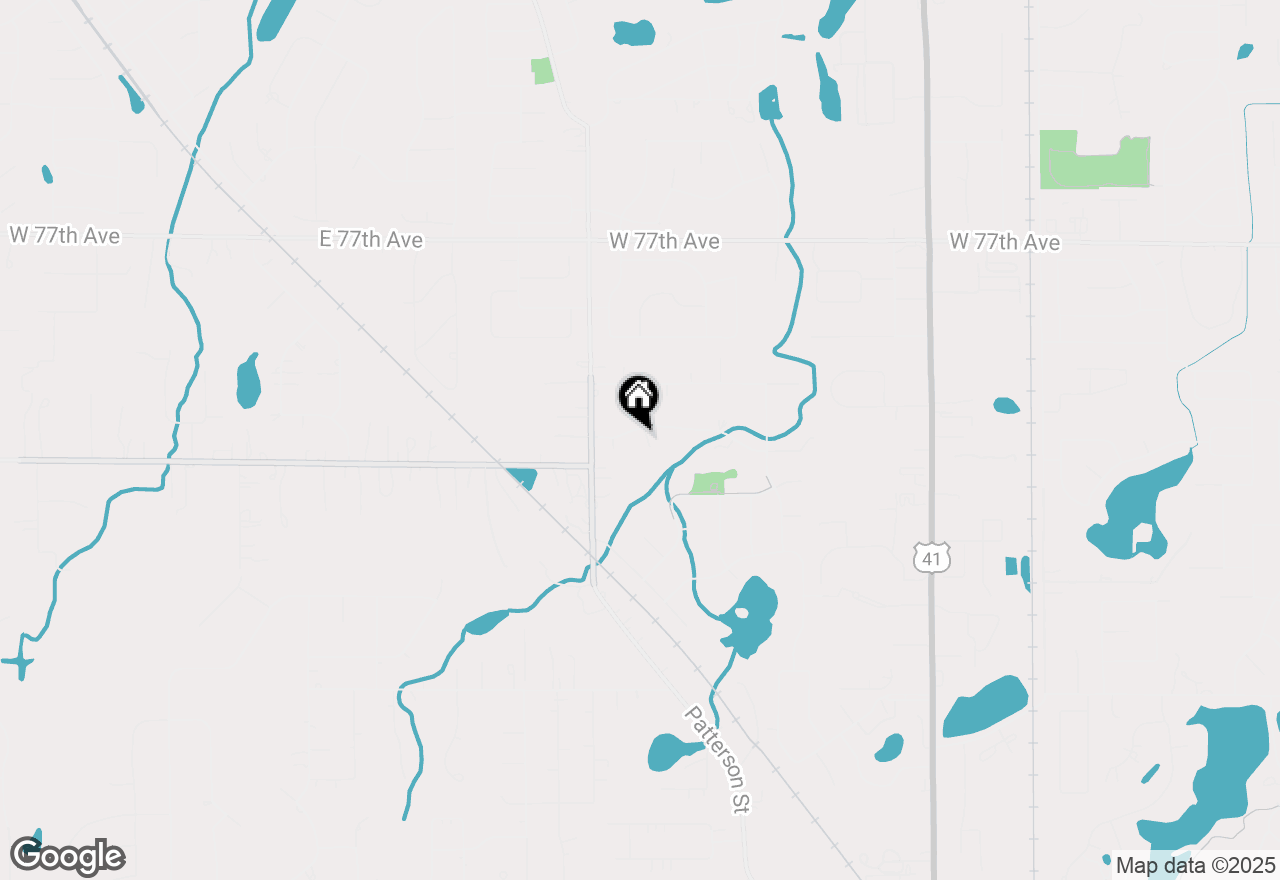 Map of 8050 Northcote Court, Dyer, IN 46311