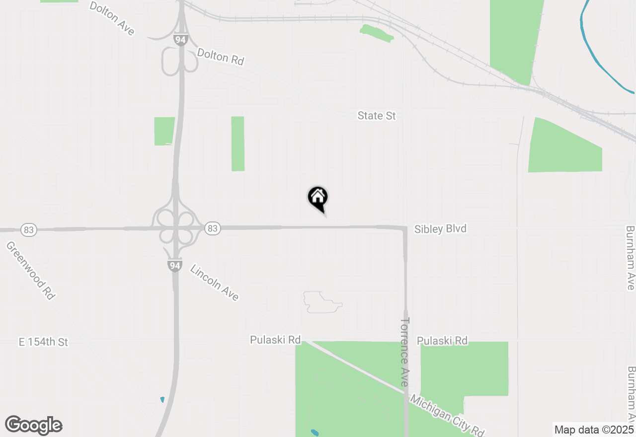 Map of 460 Crandon Avenue, Calumet City, IL 60409