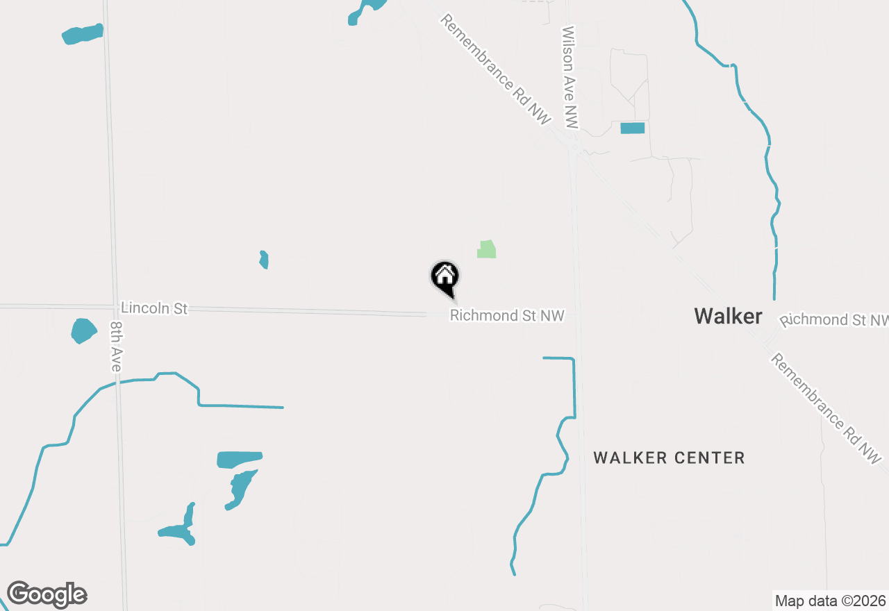 Map of 2033 Orchard Ridge Drive Nw, Grand Rapids, MI 49534