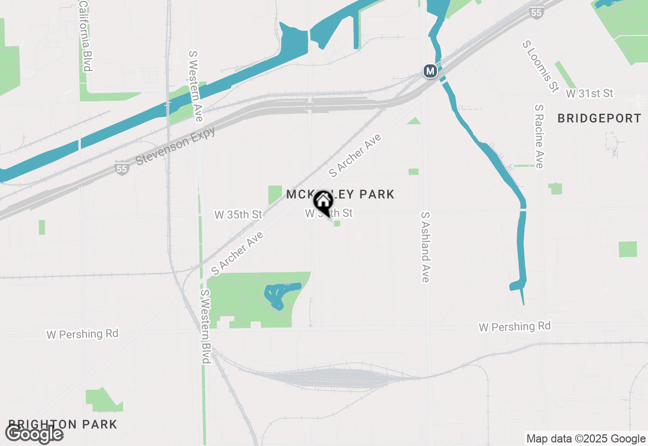 Map of 3520 S Winchester Avenue, Chicago, IL 60609