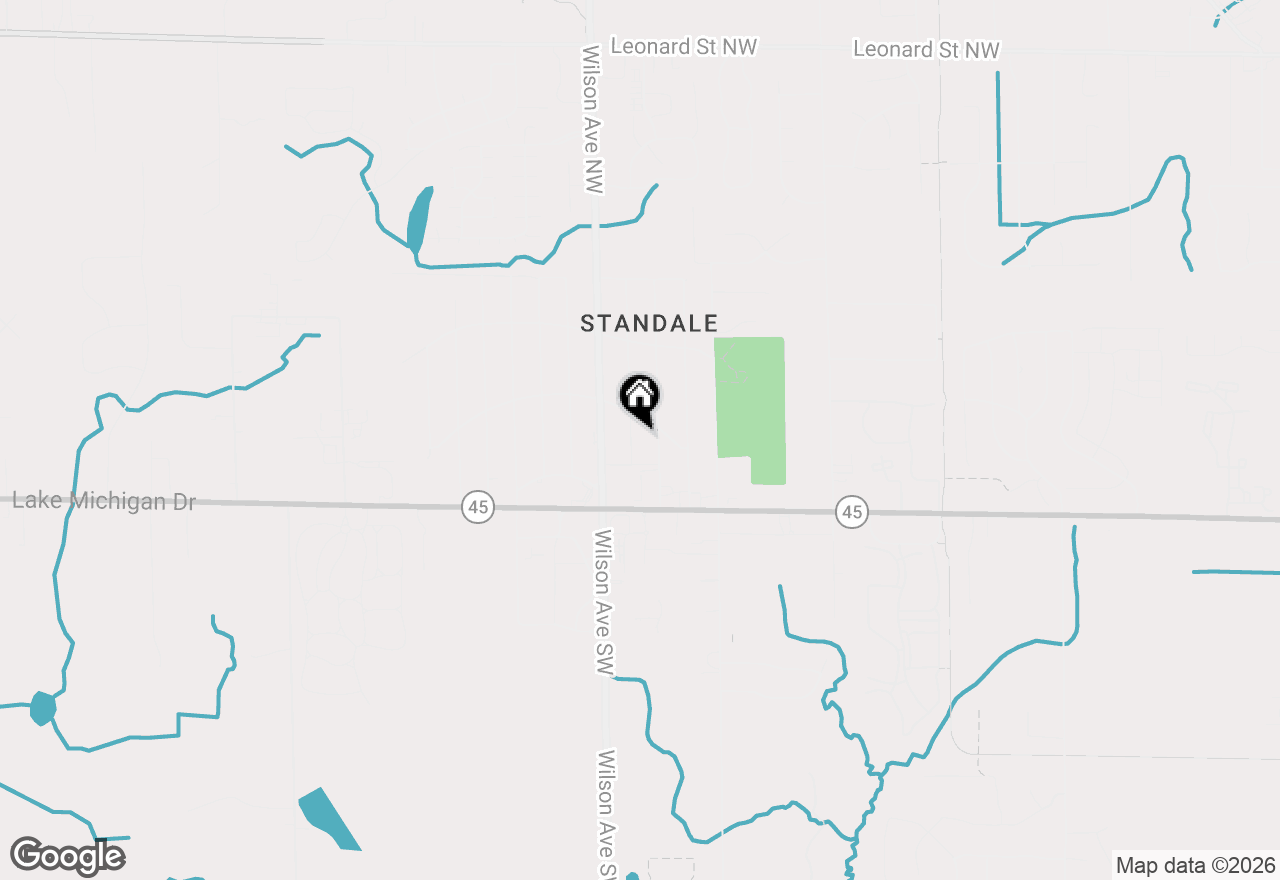 Map of 512 Faircrest Avenue Nw, Grand Rapids, MI 49534