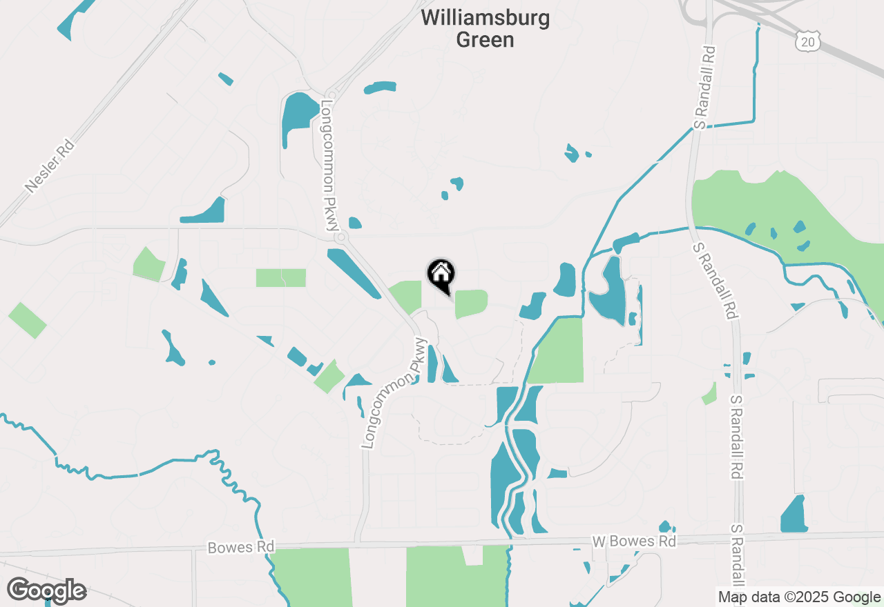 Map of (Address confidential), Elgin, Illinois 60124