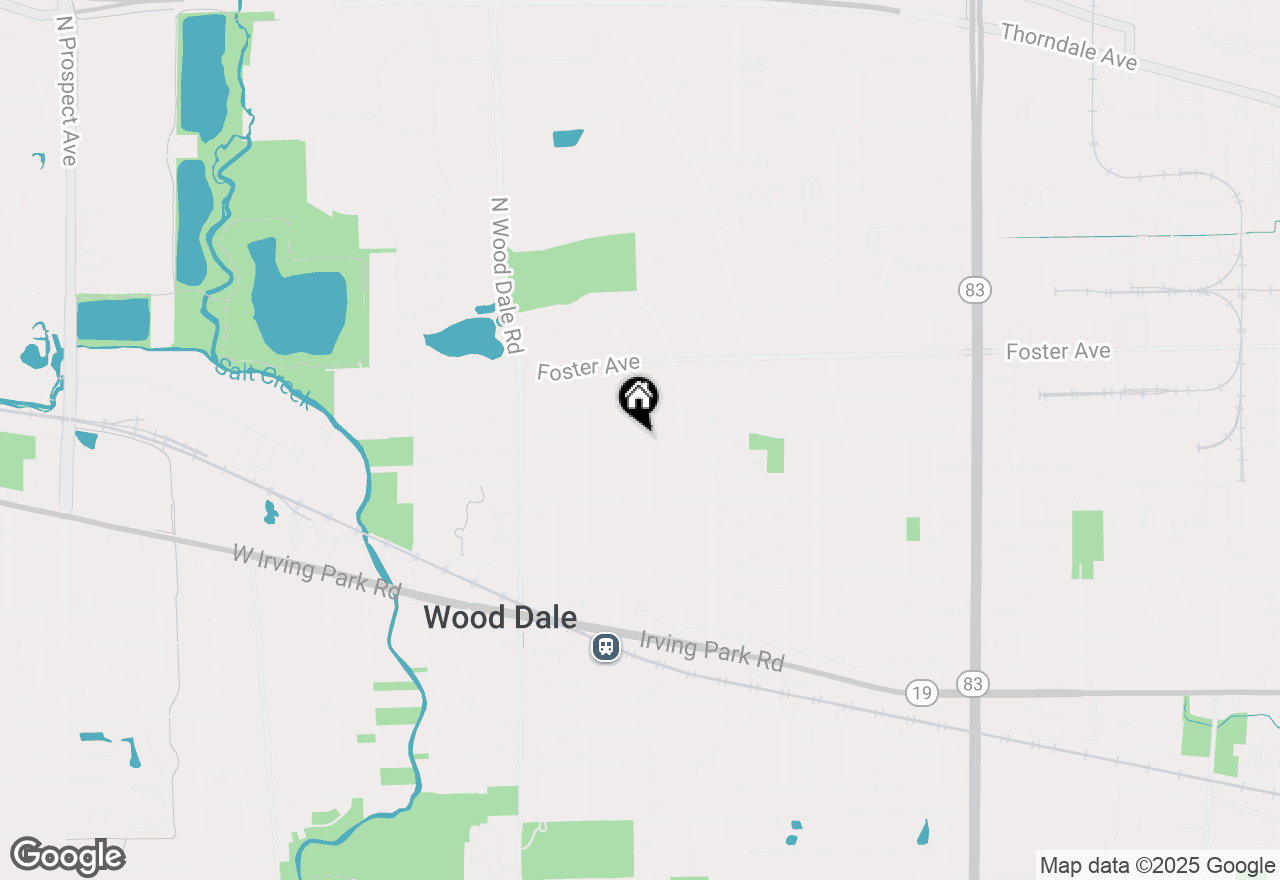 Map of 454 N Cedar Avenue, Wood Dale, IL 60191