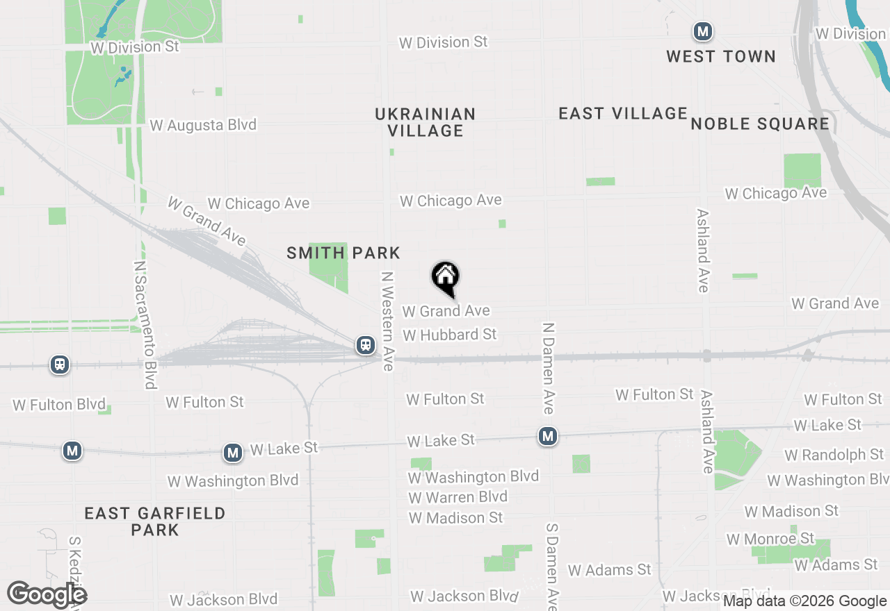 Map of 2234 W Grand Avenue #202, Chicago, IL 60612