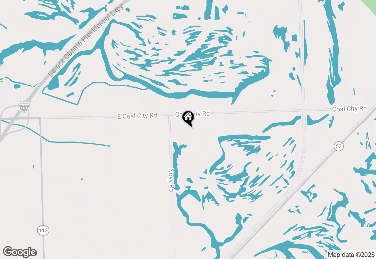 Map of 15 Dinosaur Road, Wilmington, IL 60481