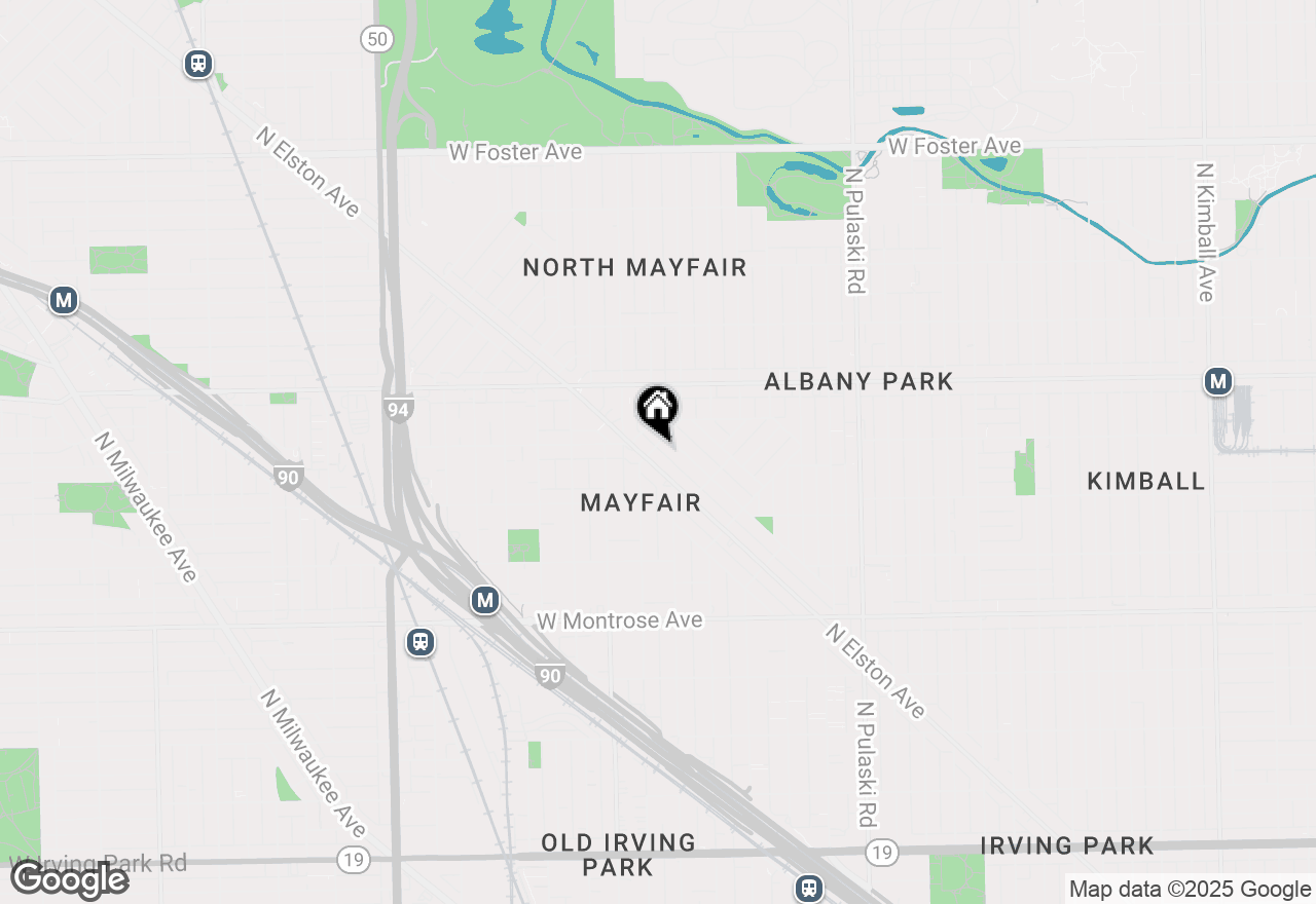 Map of 4665 N Lowell Avenue #3, Chicago, IL 60630