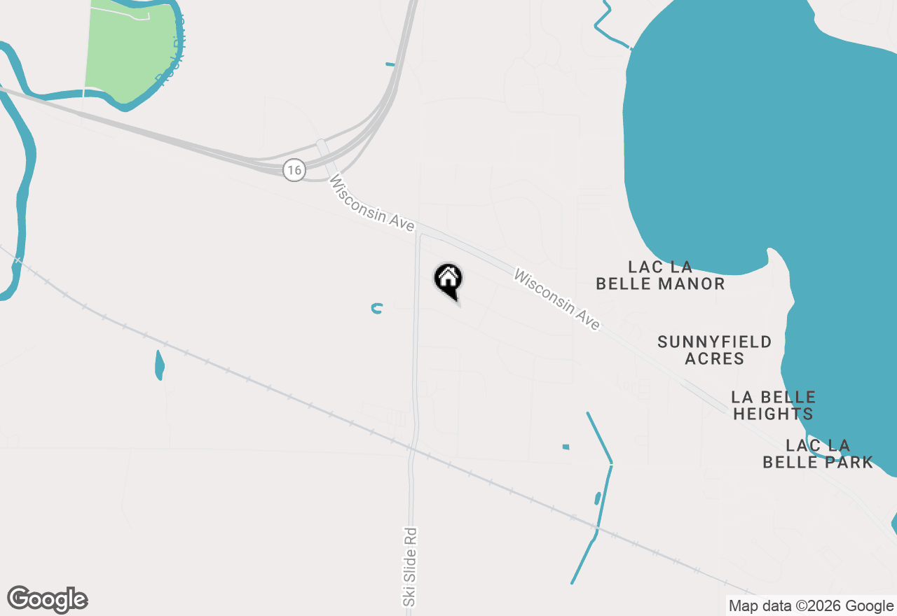 Map of W260 Vista Dr, Oconomowoc, WI 53066