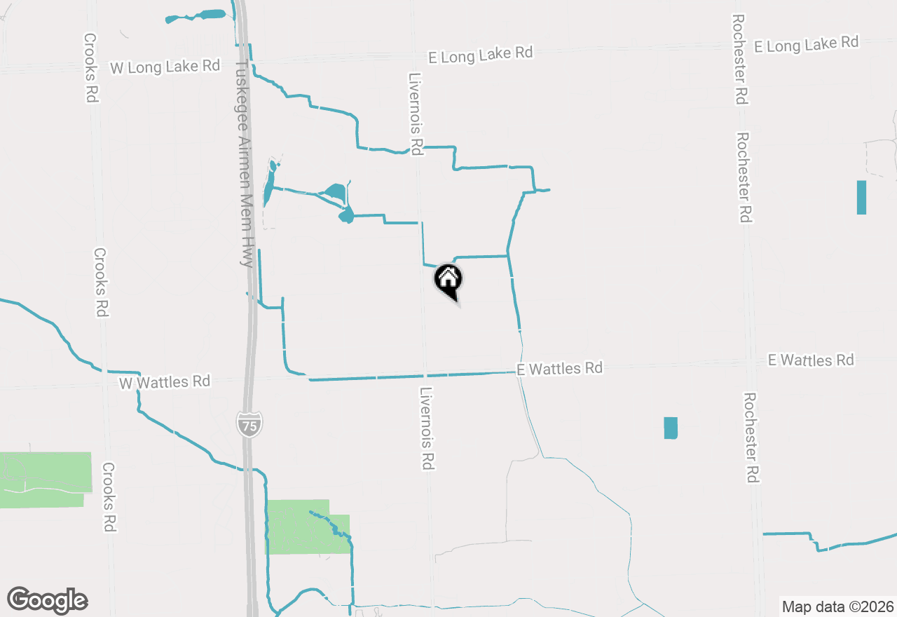 Map of 56 Evaline Dr Drive, Troy, MI 48085