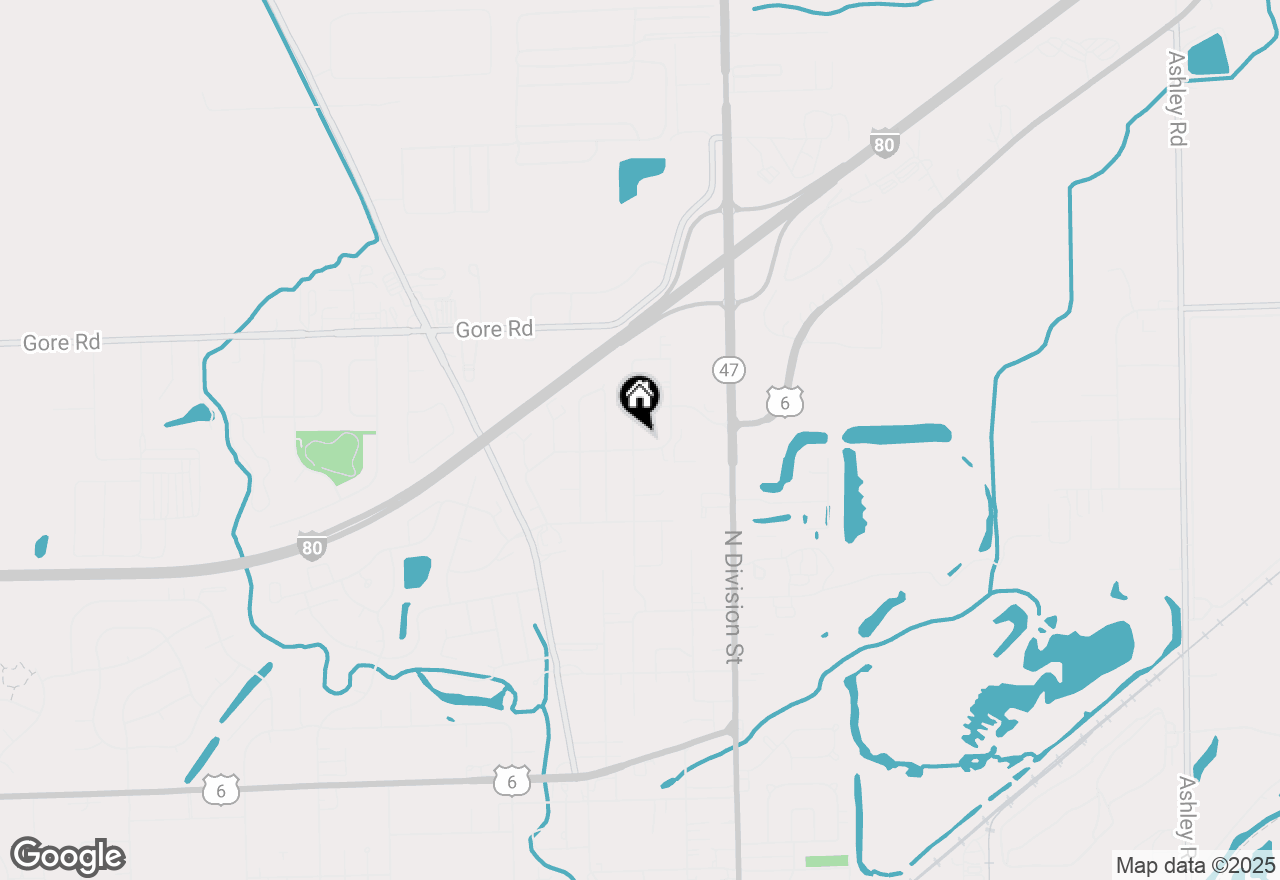 Map of 2400 Lynwood Street, Morris, IL 60450